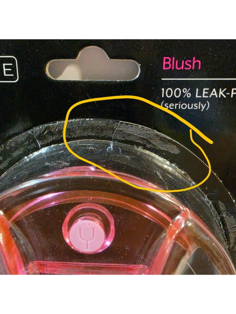 New BrüMate MultiShaker BevLock Replacement Lid Blush Pink 100% Leakproof NIP - Picture 4 of 6